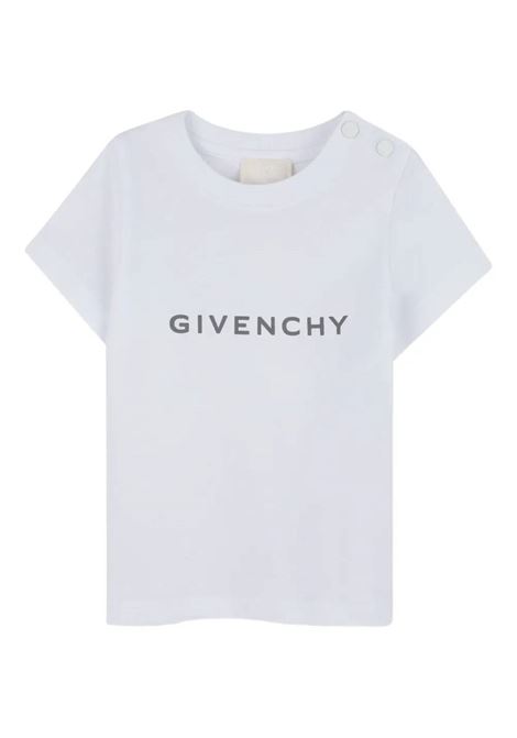 T-shirt con logo GIVENCHY KIDS | H3088710P